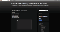 Desktop Screenshot of crackingblog.blogspot.com
