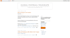 Desktop Screenshot of globalfootballtelegraph.blogspot.com