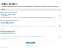 Tablet Screenshot of hitparadedance.blogspot.com