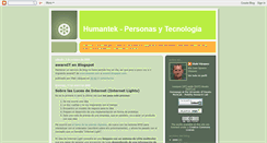 Desktop Screenshot of humantek.blogspot.com