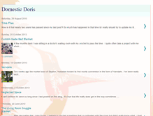 Tablet Screenshot of domesticdoris.blogspot.com