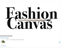 Tablet Screenshot of fashion-canvas.blogspot.com