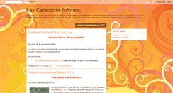 Desktop Screenshot of informa-las-calandrias.blogspot.com