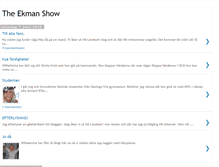 Tablet Screenshot of ekmanshow.blogspot.com