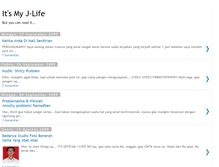 Tablet Screenshot of itsmyjlife.blogspot.com
