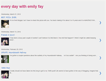 Tablet Screenshot of everydaywithemilyfay.blogspot.com