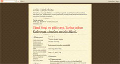 Desktop Screenshot of jatko-opiskelusta.blogspot.com