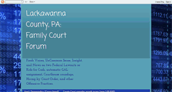 Desktop Screenshot of lackawannafamilycourtfederal.blogspot.com