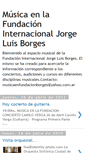 Mobile Screenshot of musicaenlafundacionborges.blogspot.com