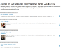 Tablet Screenshot of musicaenlafundacionborges.blogspot.com