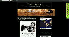 Desktop Screenshot of besosdehetaira.blogspot.com