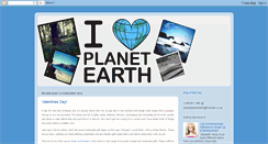 Desktop Screenshot of iheartplanetearth.blogspot.com