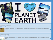 Tablet Screenshot of iheartplanetearth.blogspot.com