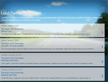 Tablet Screenshot of loudfartnoremorse.blogspot.com