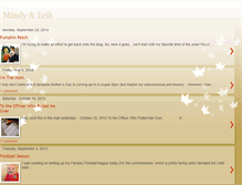 Tablet Screenshot of mindyanderik.blogspot.com