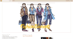 Desktop Screenshot of fashionelements-fashionelements.blogspot.com