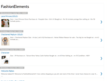 Tablet Screenshot of fashionelements-fashionelements.blogspot.com