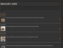 Tablet Screenshot of maccraftn2d3d.blogspot.com