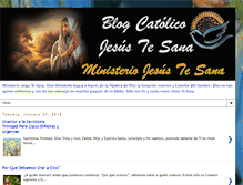 Tablet Screenshot of jesustesana.blogspot.com