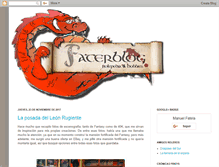 Tablet Screenshot of faterblog.blogspot.com