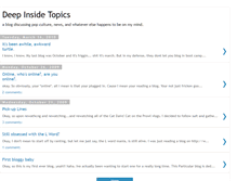 Tablet Screenshot of deepinsidetopics.blogspot.com