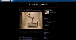 Desktop Screenshot of mayor-artefacto.blogspot.com