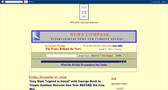 Desktop Screenshot of newscompass.blogspot.com