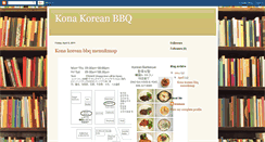 Desktop Screenshot of konakoreanbbq.blogspot.com