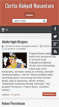 Mobile Screenshot of ceritadongengrakyat.blogspot.com