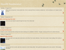 Tablet Screenshot of hazelbhandweaver.blogspot.com