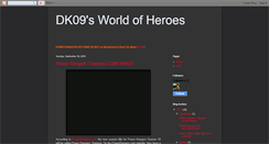 Desktop Screenshot of dk09sworldofheroes.blogspot.com