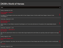 Tablet Screenshot of dk09sworldofheroes.blogspot.com