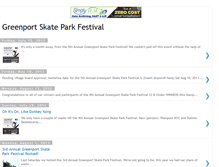 Tablet Screenshot of greenportskateparkfestival.blogspot.com