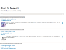 Tablet Screenshot of joursderomance.blogspot.com