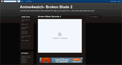 Desktop Screenshot of anime4watch3.blogspot.com