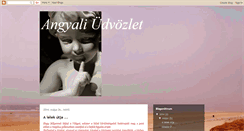 Desktop Screenshot of angyaliudvozlet.blogspot.com