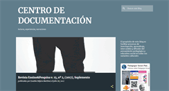 Desktop Screenshot of centrodedocumentos.blogspot.com