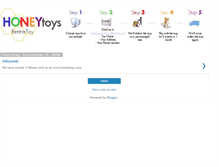 Tablet Screenshot of honeytoys.blogspot.com