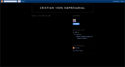 Desktop Screenshot of cristianbu.blogspot.com