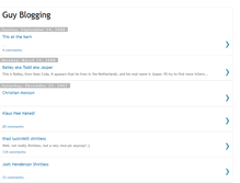 Tablet Screenshot of guyblogging.blogspot.com