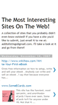 Mobile Screenshot of most-interesting-websites.blogspot.com