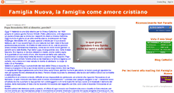 Desktop Screenshot of famiglianuova.blogspot.com