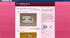 Desktop Screenshot of cantinho-isa.blogspot.com