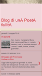 Mobile Screenshot of blogdiunpoeta.blogspot.com