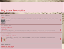 Tablet Screenshot of blogdiunpoeta.blogspot.com