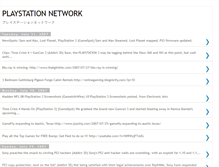Tablet Screenshot of playstation-network.blogspot.com