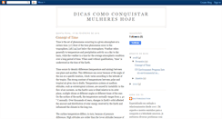 Desktop Screenshot of dicasparaconquistarmulhereshoje.blogspot.com