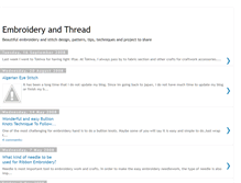 Tablet Screenshot of embroiderytechniques.blogspot.com