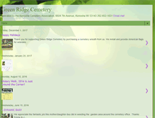 Tablet Screenshot of greenridgecemetery.blogspot.com