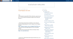 Desktop Screenshot of catatan-onlineku.blogspot.com